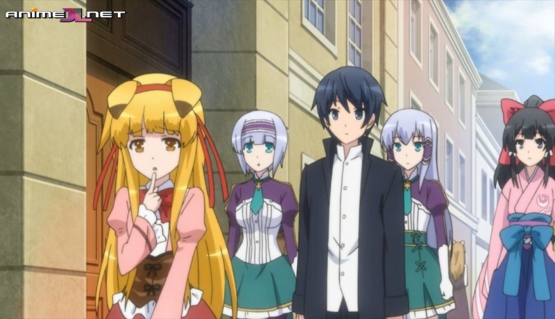 Isekai wa Smartphone to Tomo ni Español Latino ver gratis
