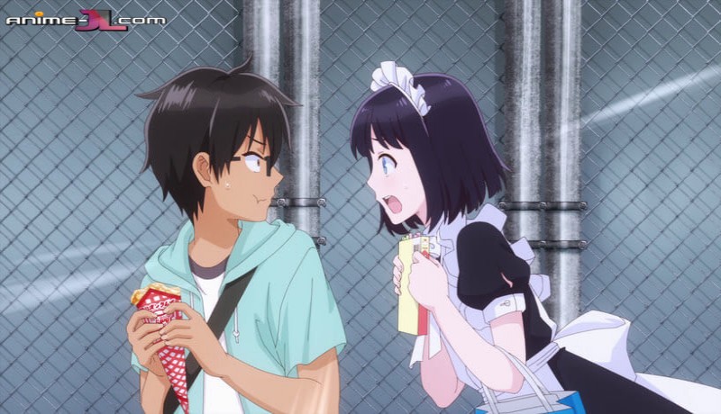 Maid-san wa Taberu dake en latino