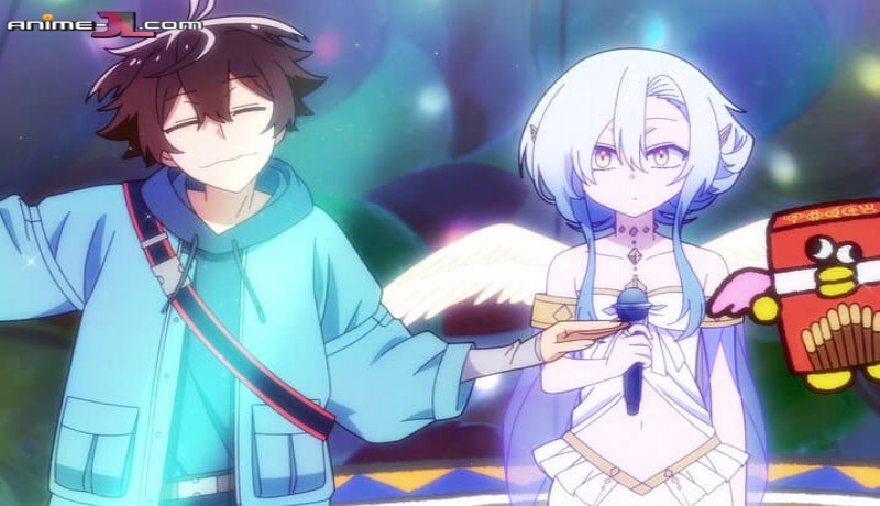 ver Megami "Isekai Tensei Nani ni Naritai Desu ka" Ore "Yuusha no Rokkotsu de"