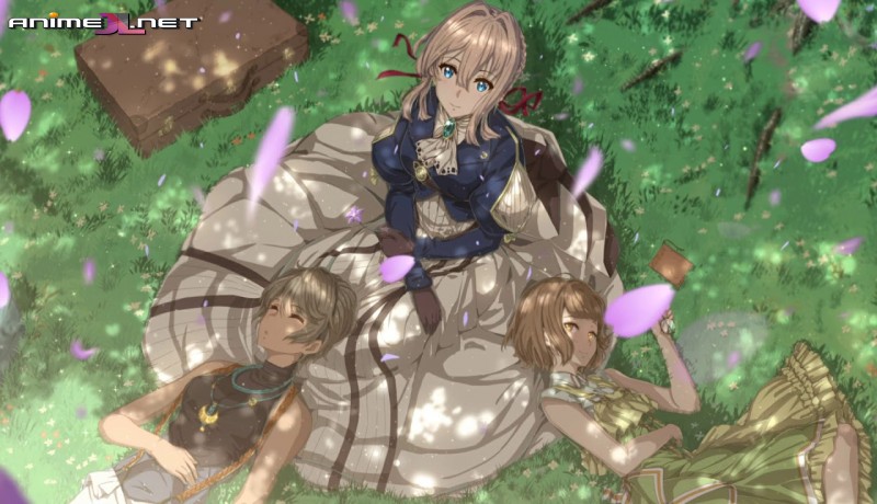 ver Violet Evergarden Gaiden: Eien to Jidou Shuki Ningyou Latino